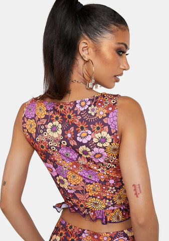 In The Limelight Crop Tank