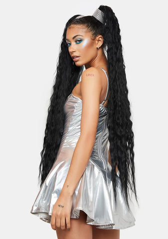 Steel Maximized Pleasure Mini Dress