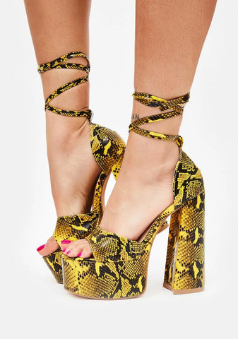 It's A Hot Girl Summer Platform Heels