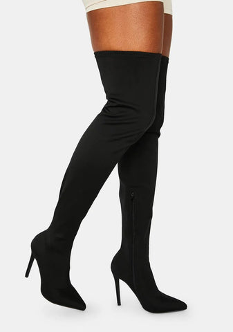 Off Duty Diva Thigh High Boots
