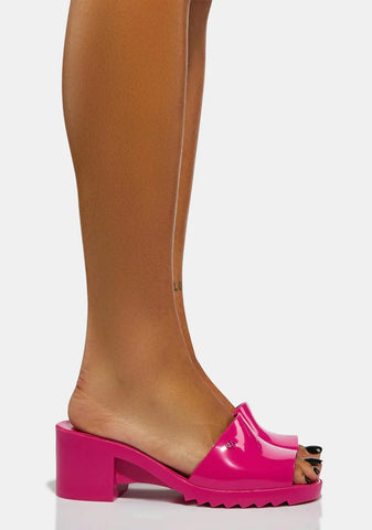 Pink Posh Sandal Heels