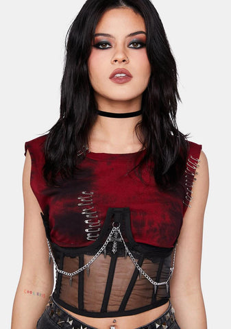 Nox Too Shy For You Underbust Corset