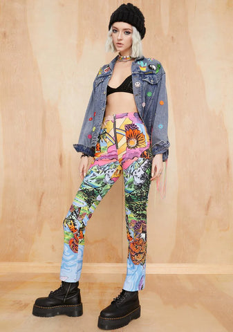 California Dreamin' Printed Pants