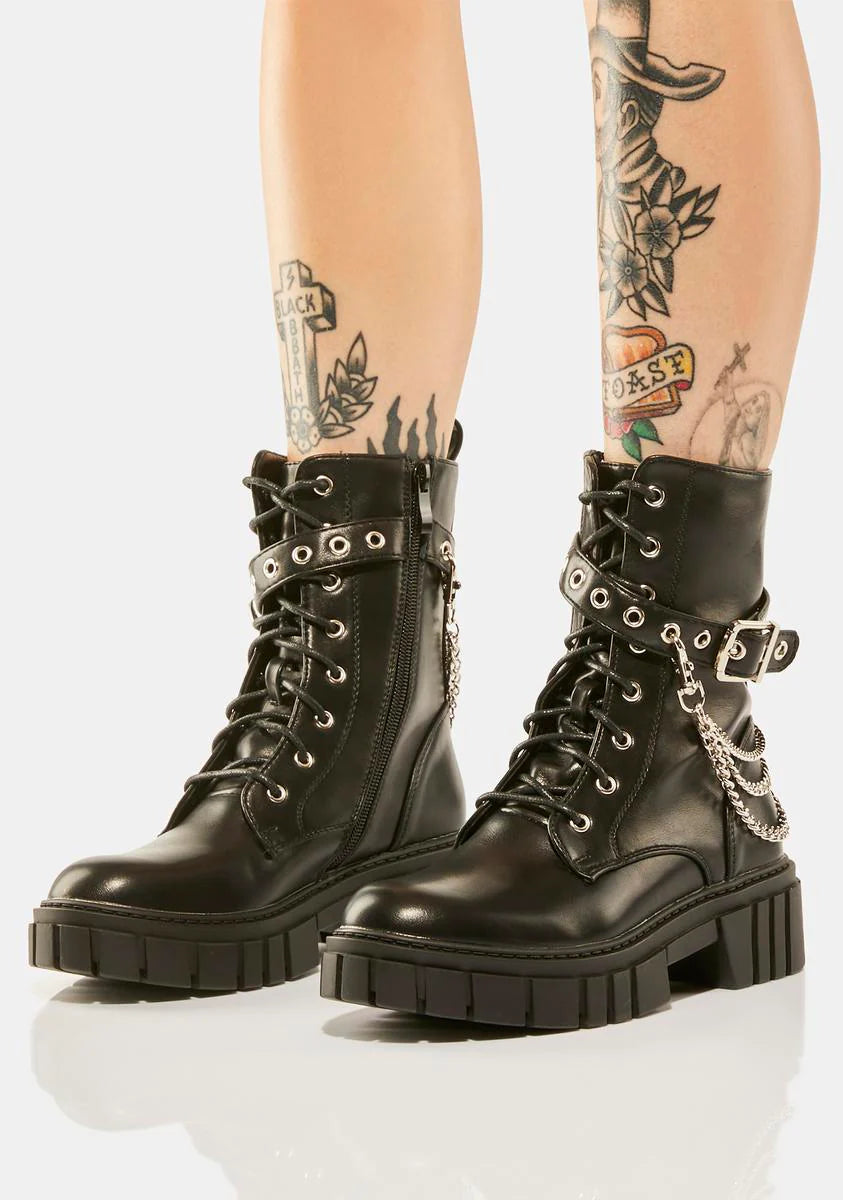 We Can't Stop Combat Boots