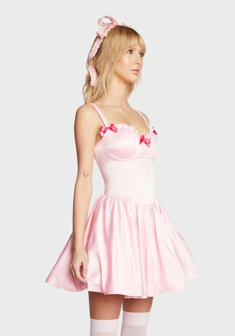 Special Someone Satin Dress