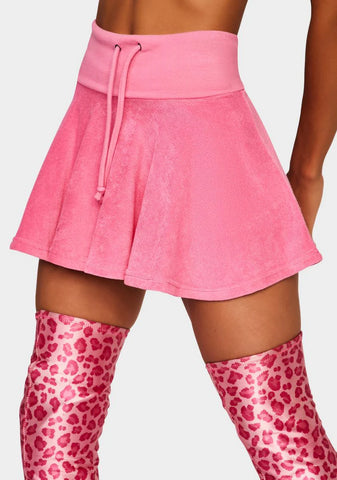 Pink Not Ur School Grl Mini Skirt