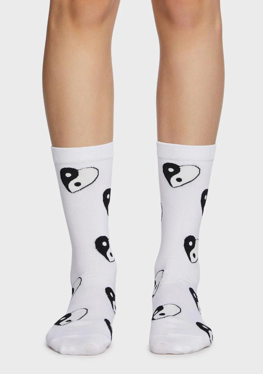 Find My Balance Crew Socks