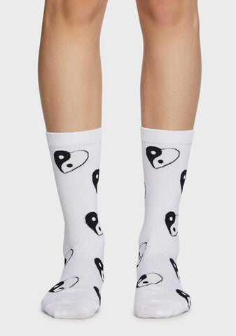 Find My Balance Crew Socks