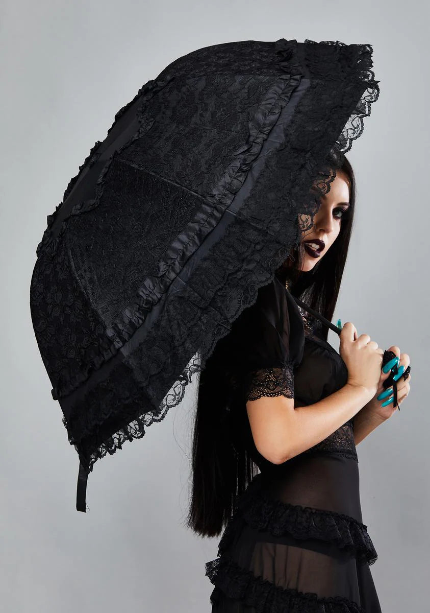 Lolita Lace Telescopic Umbrella