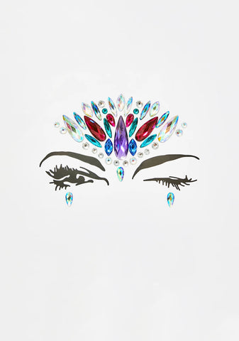 Fire Cracker Face Jewel