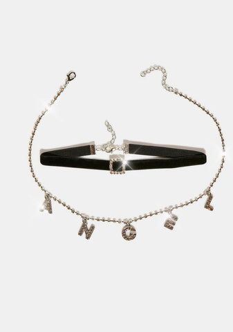 Angel You Are Sweetness Necklace Set