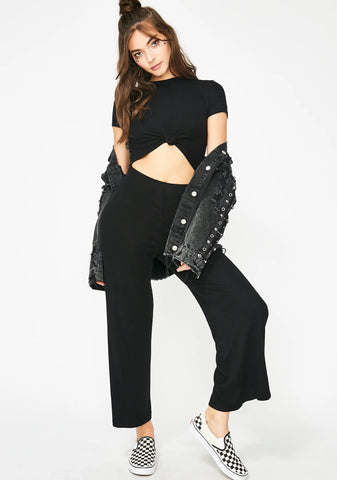 Make A Move Knit Jumpsuit