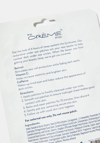 How Do Eye Look? Rested Eye Mask