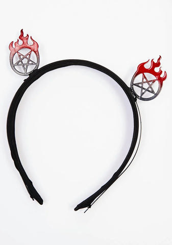 Feed The Beast Pentagram Headband