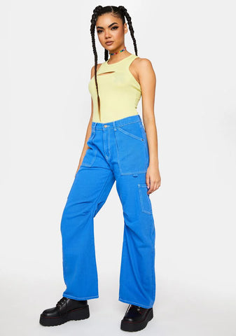 Blue Miami Vice Pants