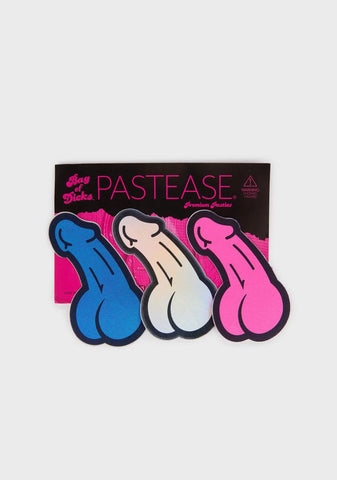 A Bag Of Dicks 3 Pack Penis Pasties