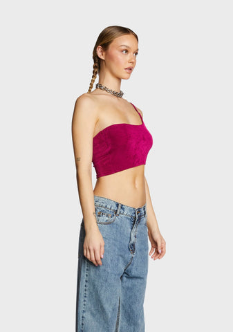 Keep Scrolling Tank Top - Purple