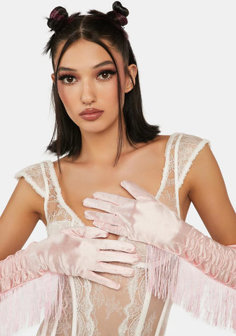 Sweet Mythical Midnight Fringe Gloves