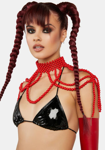 Hot Moon Phase Shoulder Choker