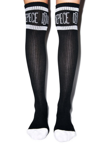 Athletic Logo Knee High Socks