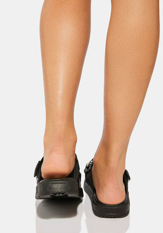 Black 222 Banda Aster 4 Sandals