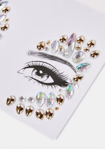 Queen Sparkle Haven Iridescent Face Gems