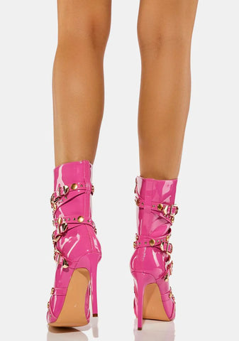 Over And Out Stiletto Boots