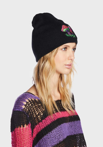 Melted Dream Mushroom Beanie