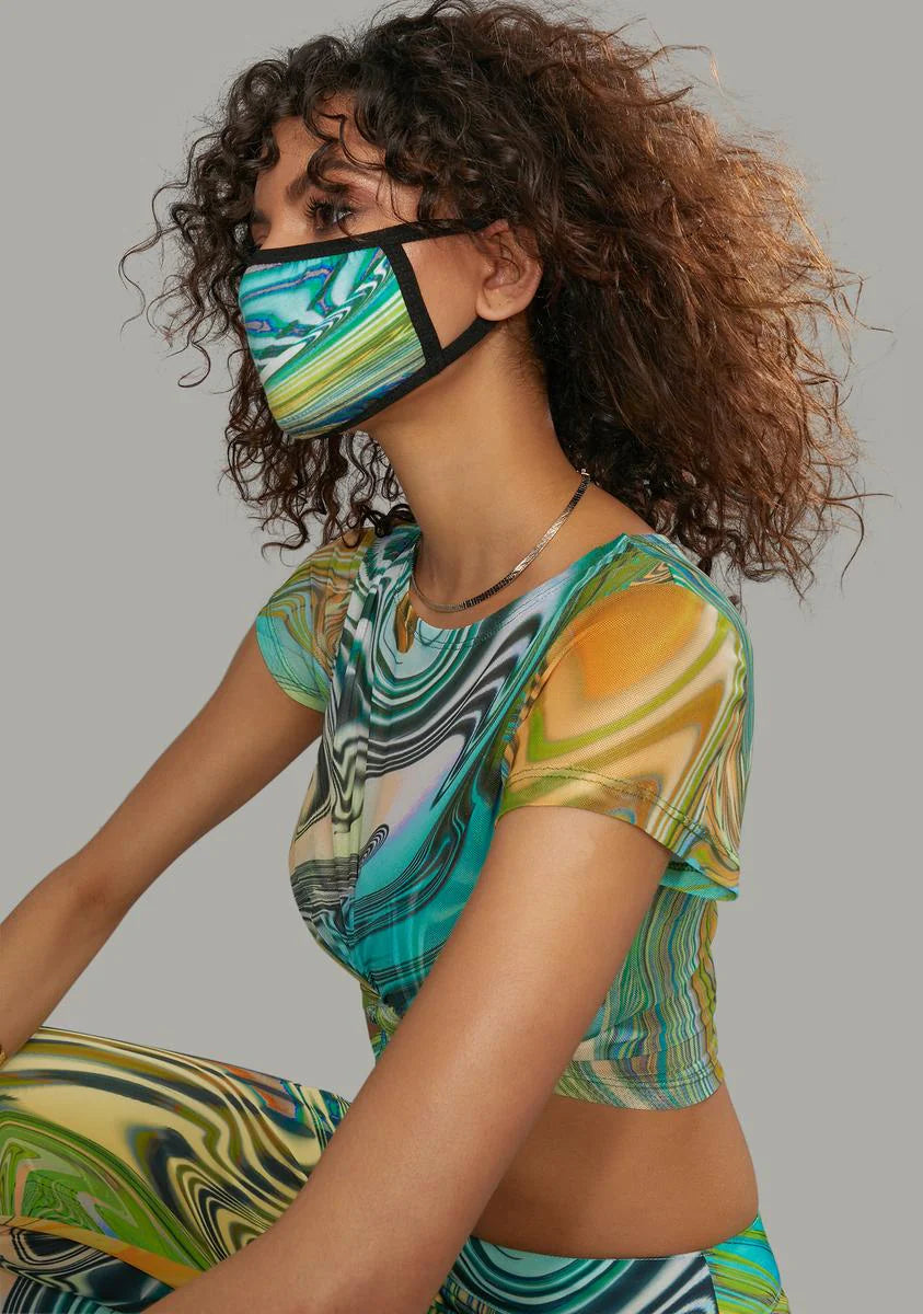 Hypnotic Habits Face Mask