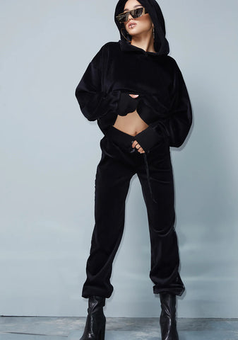 Doll Domination Velour Hoodie