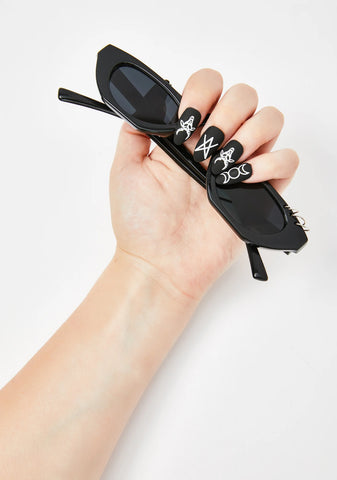 Bad Witch Press On Nails