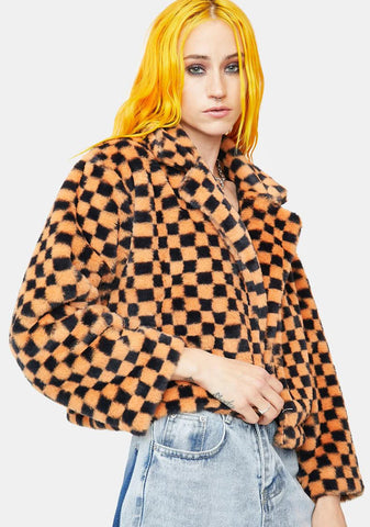 What's The Vibe Fuzzy Jacket