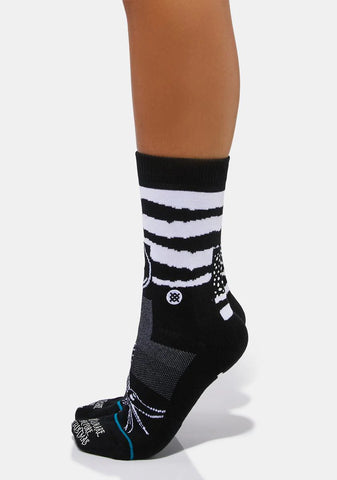 Nightmare Patch Crew Socks
