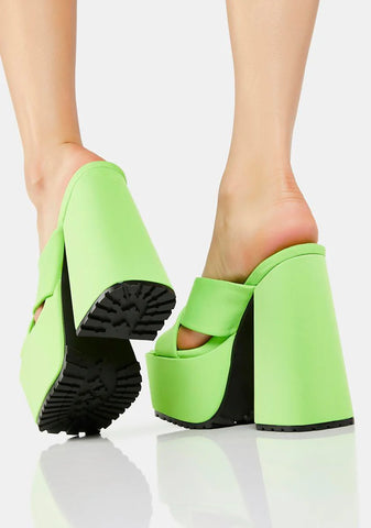 Hex Platform Heels