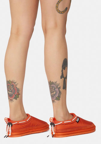 Orange 222 Banda Mules