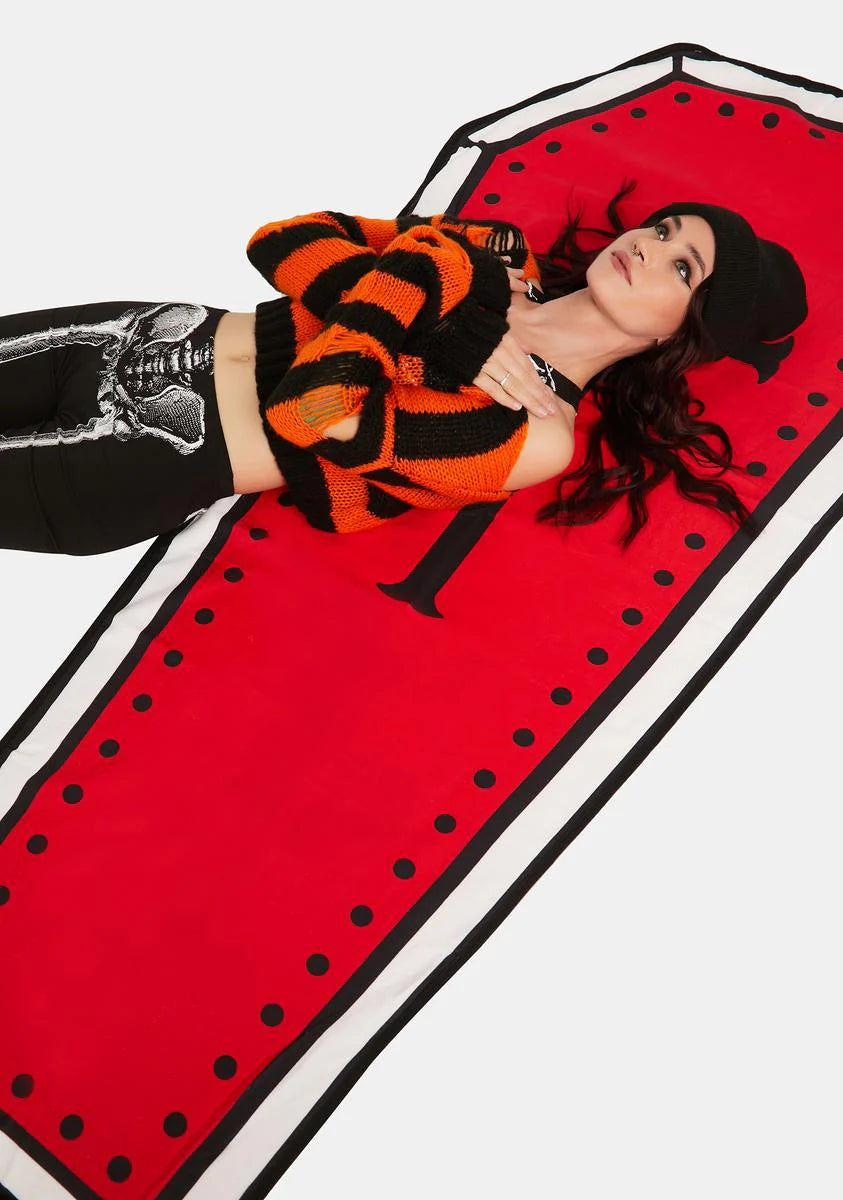 Red Coffin Beach Towel