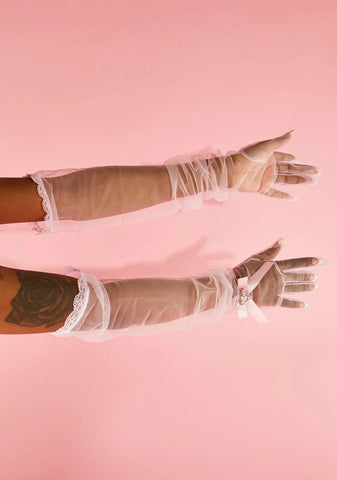 I'm Wishing Sheer Gloves