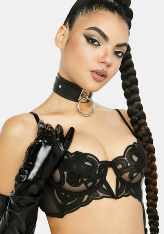 Black Scylla Bra