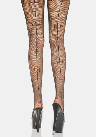 Holy Heaven Fishnet Tights