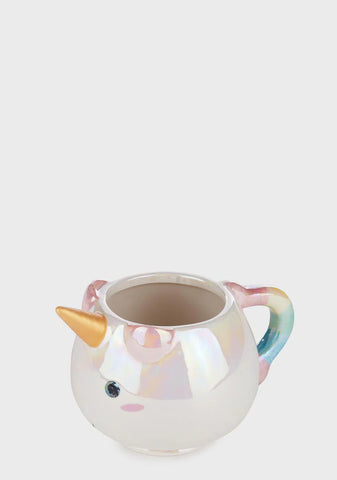 Elodie Unicorn Iridescent Ceramic Mug