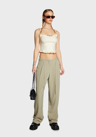 Idalia Corset Top - Cream