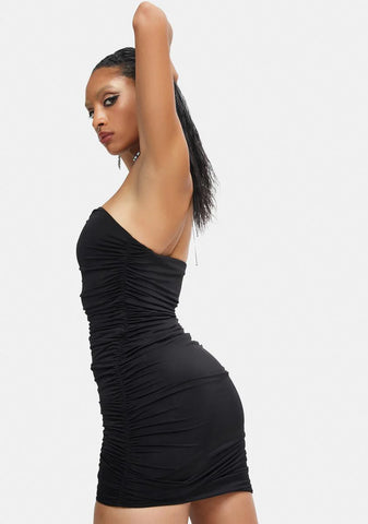 So Irresistible Strapless Mini Dress