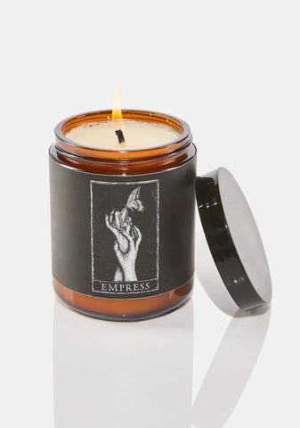 The Empress Tarot Card Soy Candle