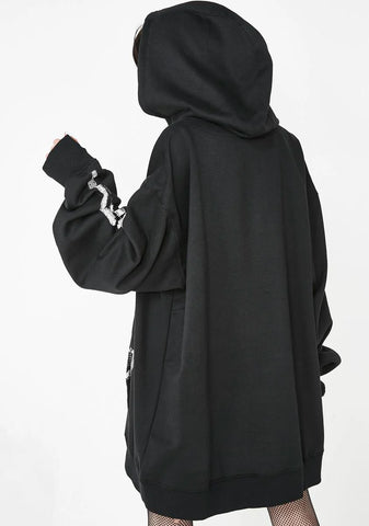 In Ya Bones Hoodie Dress