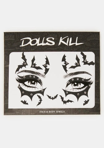 Hidin' Out Face Stickers