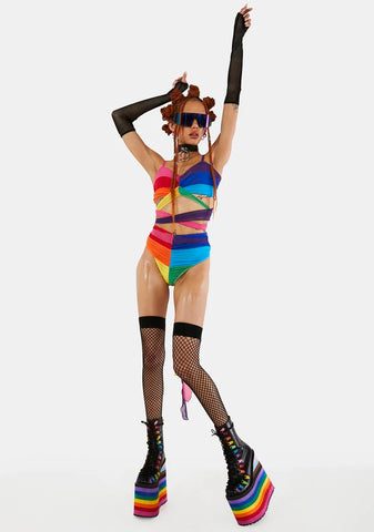 Falling In Love Booty Shorts