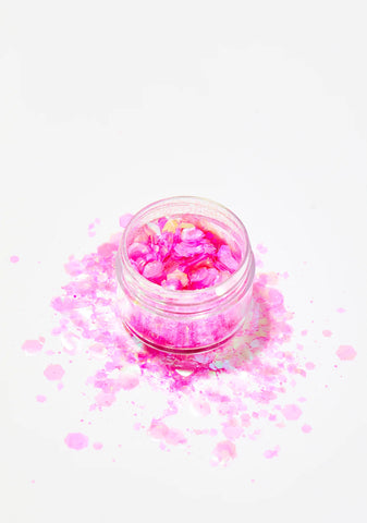 Iridescent Pink Glitter