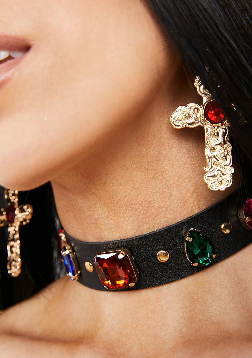 Contessa Vibes Jewel Choker