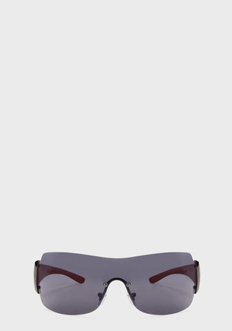 Riley Sunglasses - Black/Red