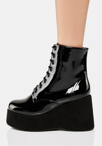 Wicked Literally Living Platform Boots
